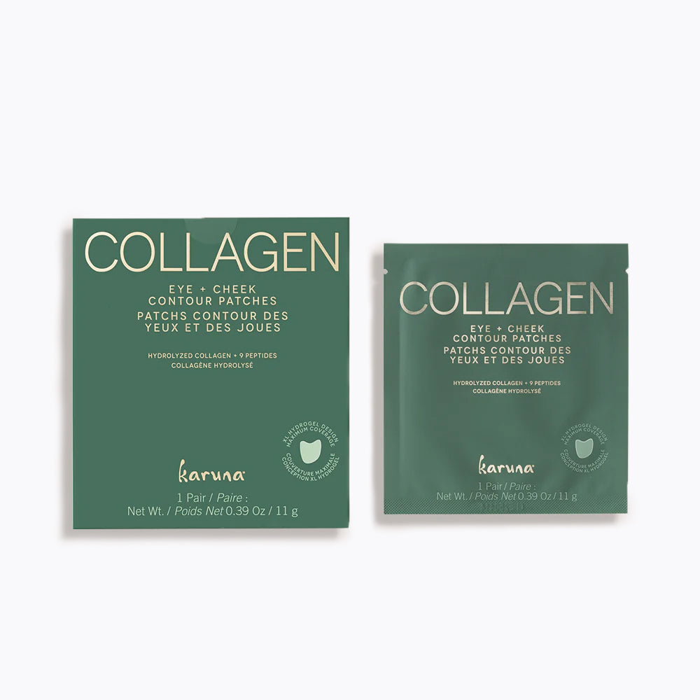 Karuna Collagen Hydrogel Eye + Cheek Contour Patches