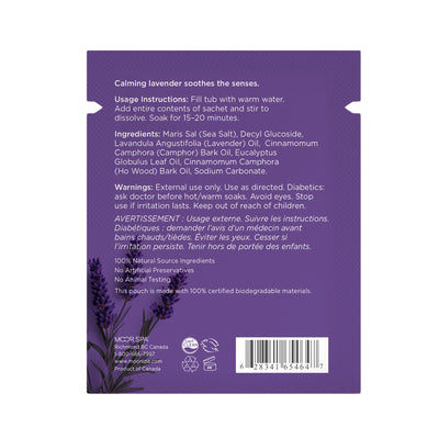 Kurhaus Mineral Bath Salt, Lavender