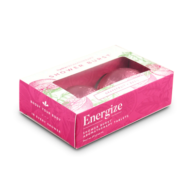 hydraAROMATHERAPY Shower Burst Duo, Energize