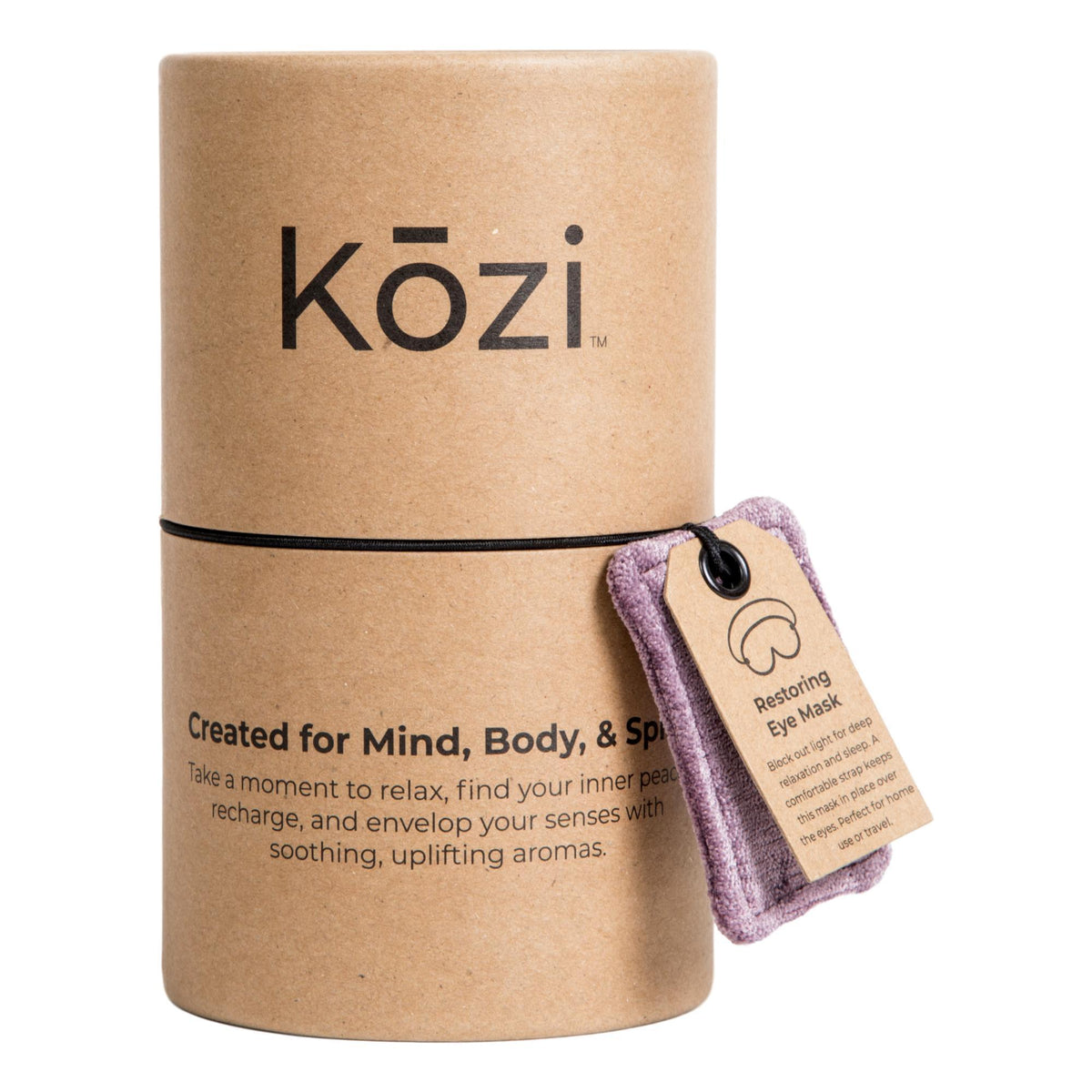 Therapy Wraps & Packs Kozi Restoring Eye Mask, Amethyst